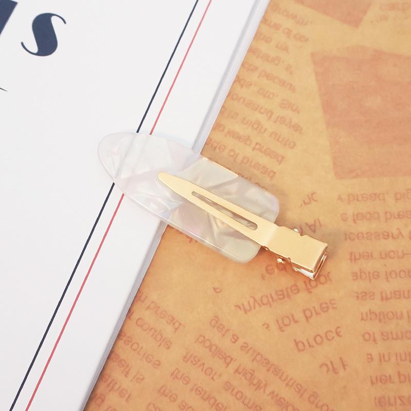 Japan und Korea Nahtloser Pony und Seitenhaarspangen - Damen Schmuck Krokodilklemmen Zubehör