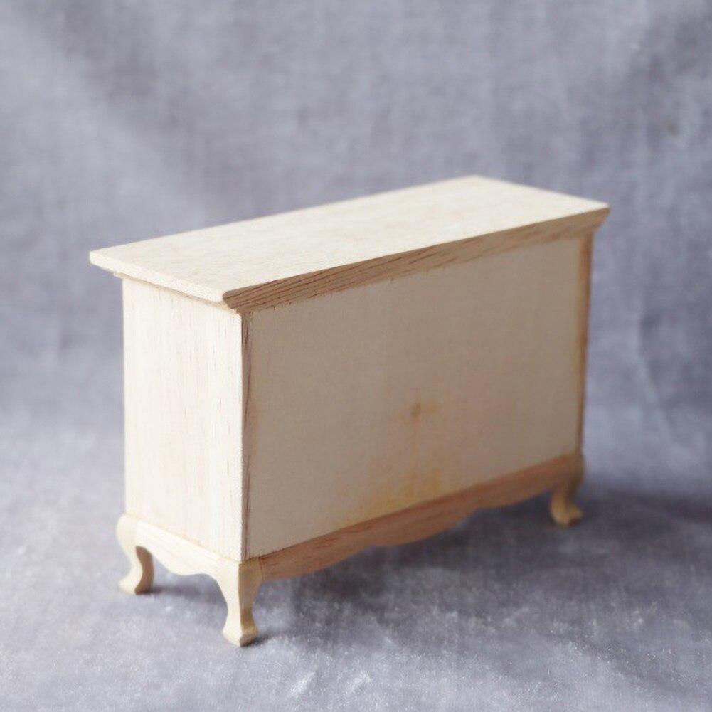 Mini Simulierter Holzschrank Puppenhaus Figur Modell Spielzeug Realistische Puppenhaus Miniaturen Figuren 1/12 Puppenhaus Zubehör