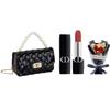 Perfume #720 3.5g Velvet Formal Suit + Baby's Breath Rose Bouquet + Pearl Handbag