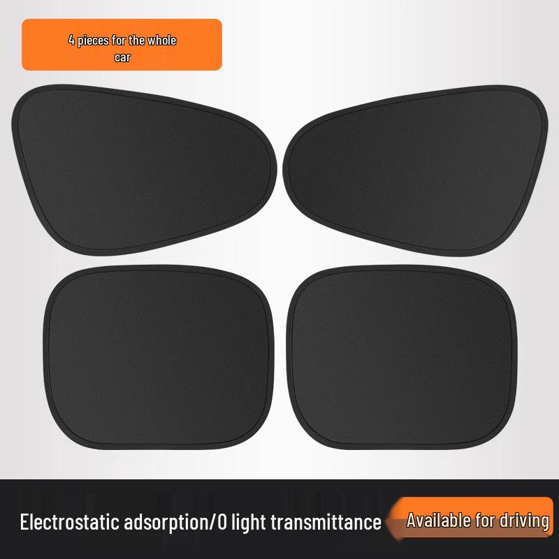 Car Side Window Sunshade Curtain: Interior Sun Protection, Heat Insulation, and Privacy for Babies.