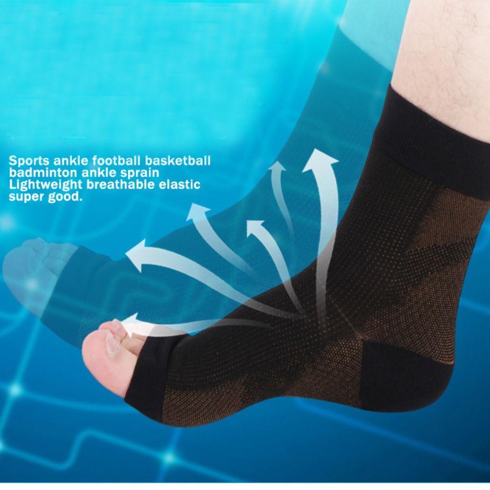 Foot Protection Soothe Relief Compression Socks Nylon Compression Ankle Socks  Sports