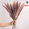 Reed Flower Bouquet Natural Dried Flowers for Home Decoration 55x10cm