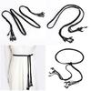 Breathable Cotton Waistband Handwoven Adjustable Waist Rope Belt Bohemian Waist Cord For Women Teens Girl Various Styles