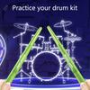 Portable Pocket Drum Motion Sensing Electric Air Drum With Drumsticks Virtual Air Drum for Beginners Kids Enduring