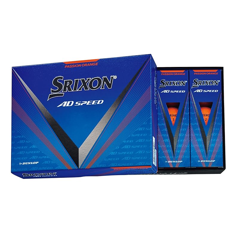 

dunlop golf balls SRIXON AD SPEED3 2024 model 1 dozen (12 pieces) passion orange