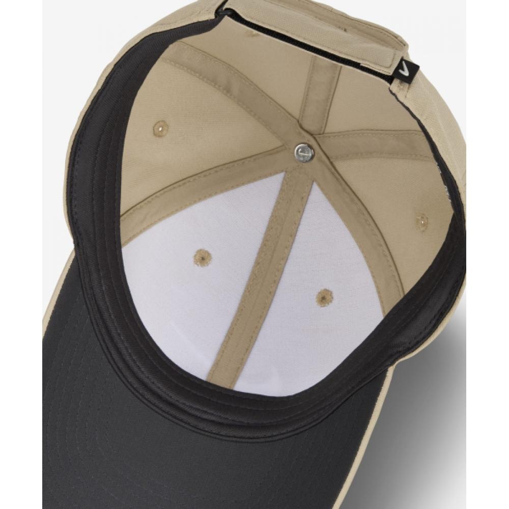 Nike Dry Fit Club Structure Swoosh Cap   Khaki White  Fb5625 247