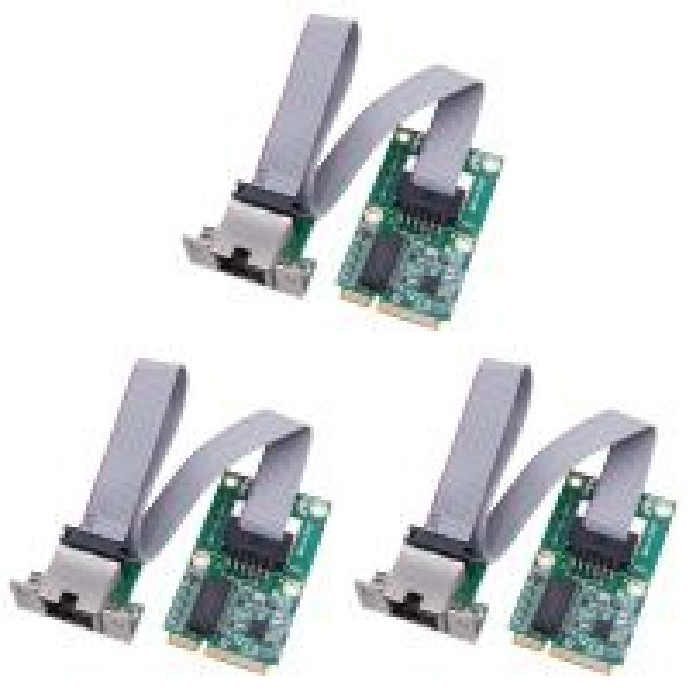 

Адаптер мережевої карти Mini PCI-E 10/100/1000M Gigabit Ethernet для настільного ПК
