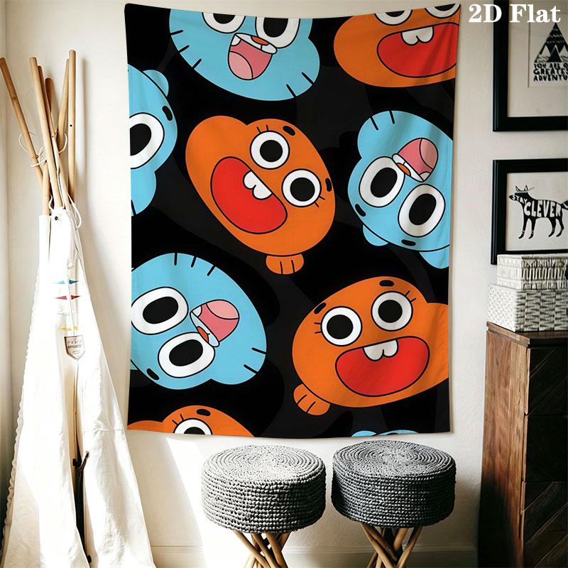 Gumball A Wall Hanging Printed Fabric Blanket Decorative Tapestries for Bedroom Living Room Home Decor