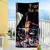 Kobe Personalized Text Beach Towel Quickdry Soft Microfiber For Beach Bathroom Outdoor Swimming Pool Camping Picnic Yoga Diving Vacation Accessories
