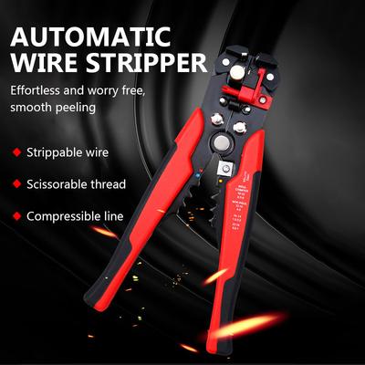Multi-function Wire Stripping Pliers Electrician Special Tools Automatic Stripping Wire Skinning Artifact Pulling Cutting Pliers
