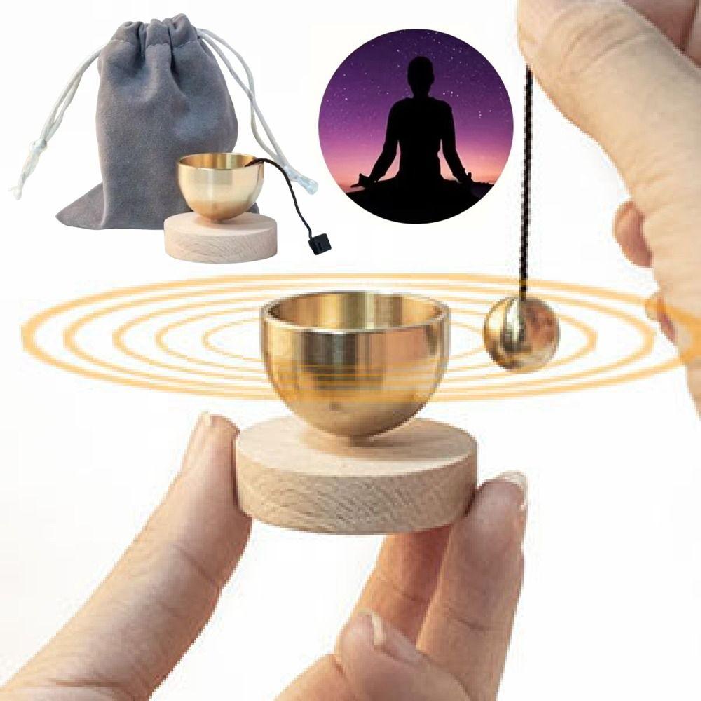 Mini Tibetan Singing Bowl Music Tibet Sound Bowl Mindfulness Practice Meditation Bowl  Gifts