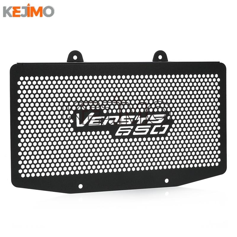 FOR KAWASAKI VERSYS650 ABS Versys650 KLE650 2007-2014 2013 2012 2011 Motorcycle Radiator Guard Tank Grille Protector Mesh Cover