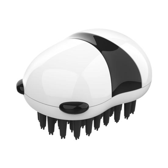 

Щетка для чистки домашних животных для влажного и сухого использования, удобная износостойкая силиконовая щетка в форме панды, массажная щетка для ухода за домашними животными, товары для домашних животных