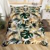 Hawaiian Summer Beach Duvet Cover Exotic Tropical Seascape Bedding Set Microfiber Palm Trees Comforter Cover For Kids Adult Room