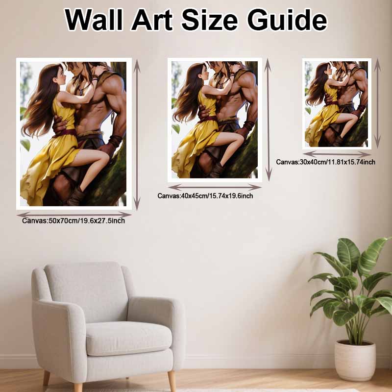 Disney Diamond Painting Full Drill 5D Tarzan & Jane Diamond Art Home Decoration Creative Handicrafts
