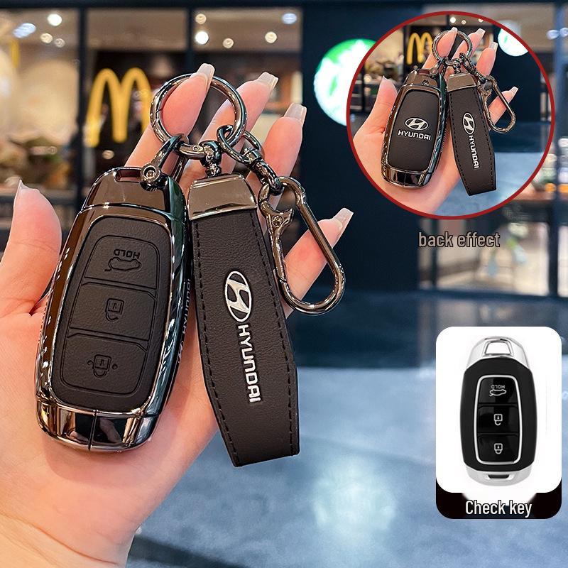 Kompatible Schlüsselhülle für Hyundai Modelle: Elantra, ix35, Coupe, Tucson, Mingtu, ix25 und Kona