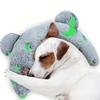 Pet U-Shaped Pillow Crescent Neck Pillow Cervical Spine Support Pillow Cat and Dog Toy Deep Sleep Glow Pillow
