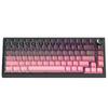 Customized K81 Three-Mode Color-Blocked Wired Gaming Mechanical Keyboard with Side-Engraved Keys