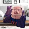 John Pork Fluffy Soft Blankets & Throws Cute Blanket Plaid Luxury Cover Throw Sofa Knee Microfiber Star H Anime Child Home