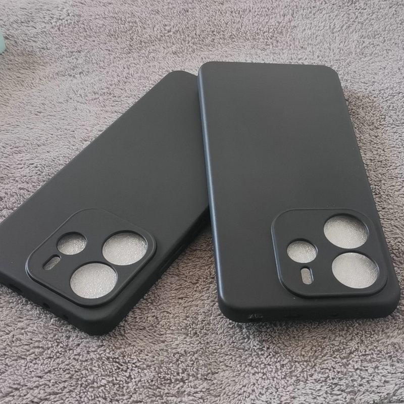 Pour Xiaomi Redmi Note 14 4G Europe Coque Noir Mat Souple TPU Arrière Housse de Téléphone pour Redmi Note 14 Pro Plus 4G 5G POCO X7 Pro Coques