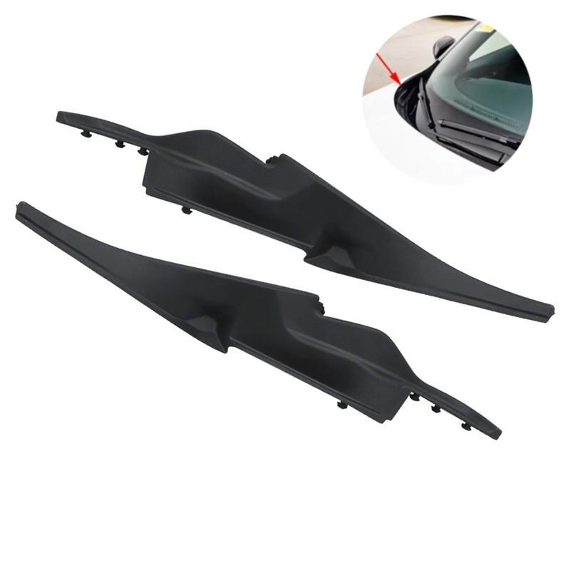 2 Pezzi Copertura Paraspruzzi Laterali Anteriori per Parabrezza Auto Accessori Auto Rivestimento per Honda Civic 2016 2017 2018 2018-2021 Deflettore Acqua Piastra Copertura
