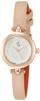 ALIAS Saat F3 Klasik Analog Su Geçirmez Deri Kayış FP005BE4 Kadın Bej