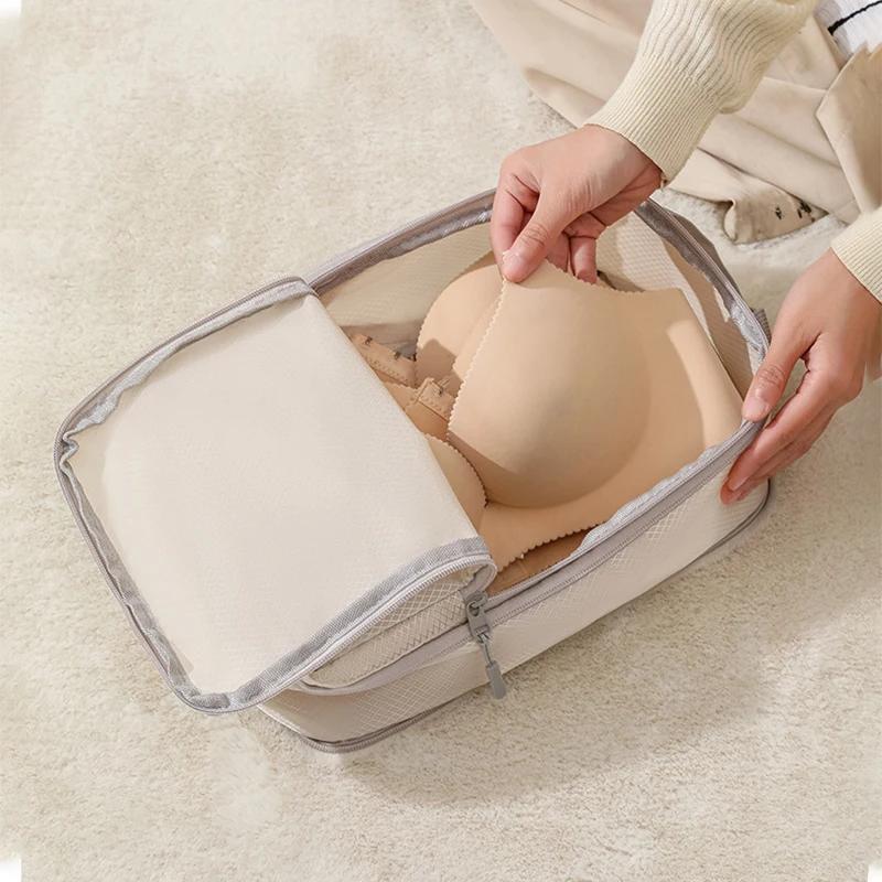 4pcs - Travel Compression Storage Bag, Set of Four Waterproof Luggage, Clothing Storage Bag