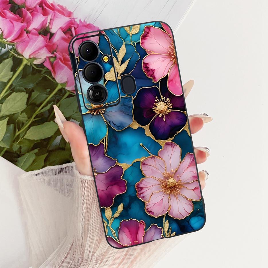 Für Tecno Pop 6 GO Hülle BE6j Niedlicher Löwe Mode Bemalte Abdeckung Weiche TPU Handyhülle Für Tecno Pop 6 Pro BE8 Pop6 GO Rückseite Taschen