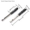Electric Drill Adapter Golf Club Head Cleaner Rust Remover Brush Hexagonal Rod Iron Head Polish for Golf Clubs Head Hosel