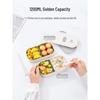 CAMUZ Japanische doppellagige Bambusfaser-Bento-Box, 1200ML