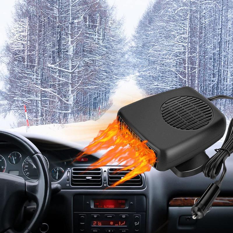 Electric Car Air Heater Cooling Heating Fan Windshield Defogger Defroster Demister Mini Air Heater