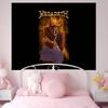 Rock Band Megadeths Hippie Wall Hanging Tapestries Bohemian Wall Tapestries Mandala INS Home Decor