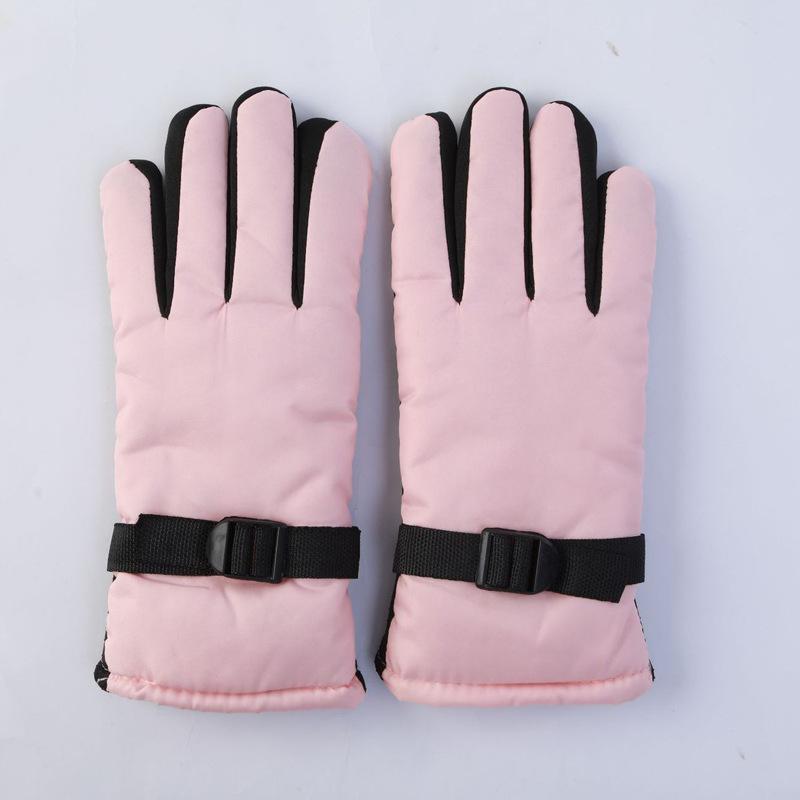 Ski Gloves Men and Women Winter Warm Velvet Thickened Cycling Windproof Outdoor Sports Electric Vehicle Windproof