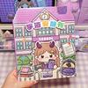 Cute PET Quiet Book Stickers Handmade Educational 3D Sticker Book Cartoon Cartoon DIY Stickers for Children