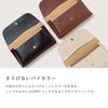 Iroha Publishing SUNNY FLAT PEN POUCH L-LSLP-L-03 Beige, Genuine Leather Pencil Case