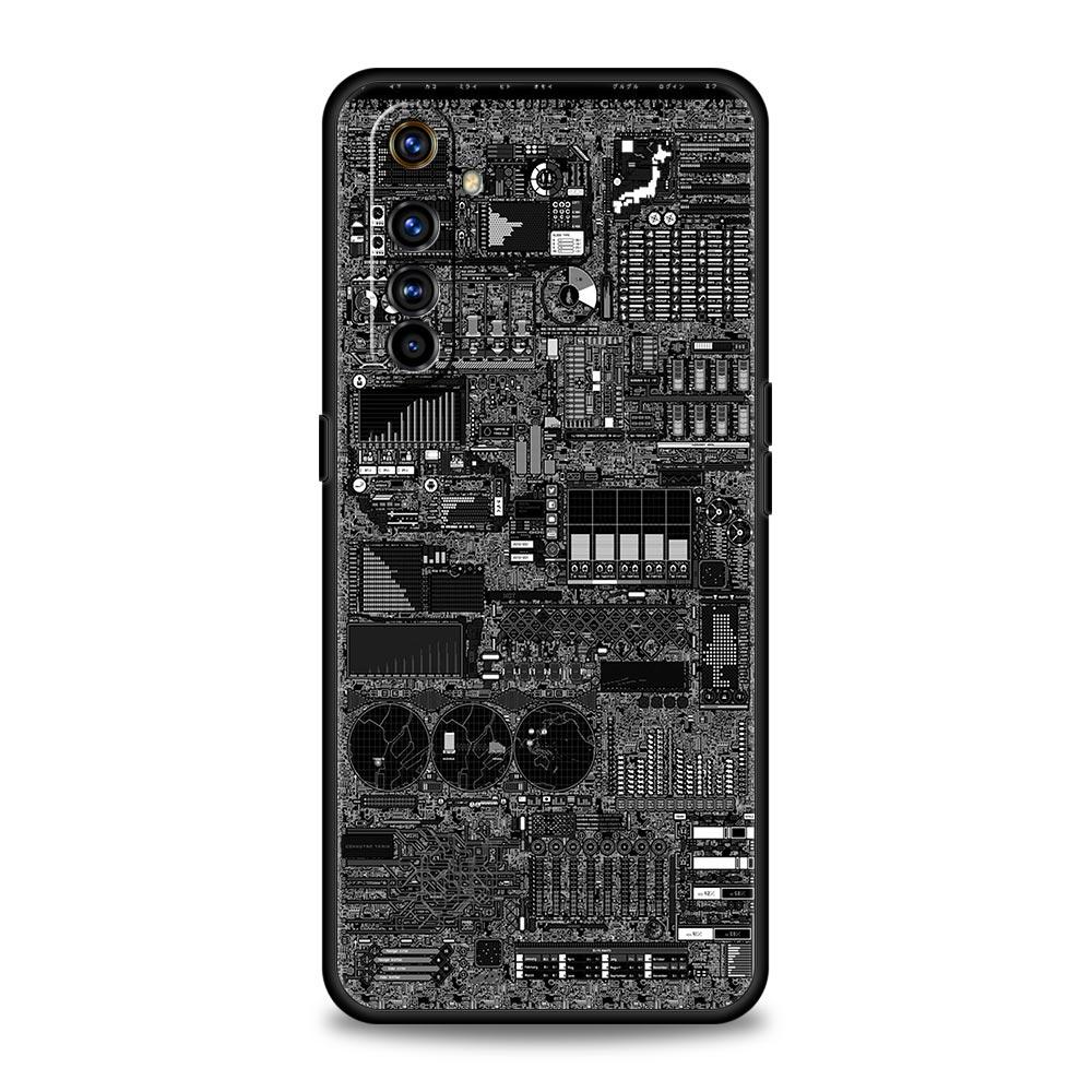 Základní deska Obvodová deska Pouzdro na telefon pro Realme GT Neo 2 3 3T Pro Realme 10 9 8 5G 7 6 GT2 Pro Plus 9i 8i C21 C11 C25 C35 Kryt