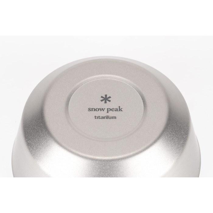 Snow Peak Titanium Double Bowl 600 TW-241, 600ml