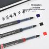 Quick-Dry Black Rollerball Pen with Needle Tip for Exams & Signatures