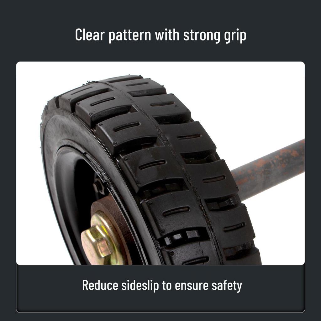 Enhanced 350x100-8 Impact-Resistant Solid Tire for Multi-Device Use