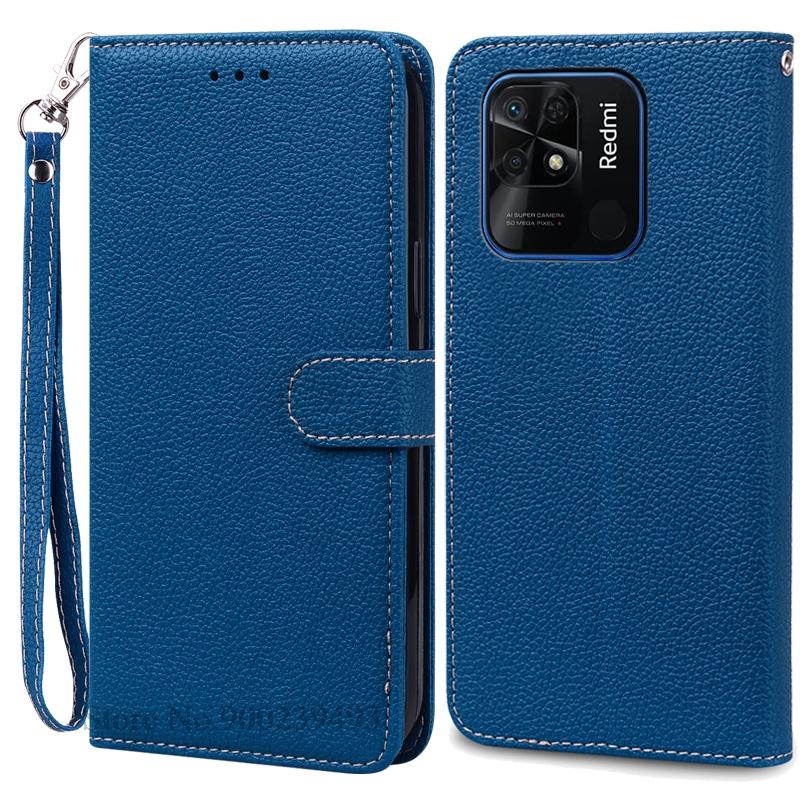 Pouzdro Redmi10C Pro Xiaomi Redmi 10C Pouzdro Měkké Kožené Peněženkové Odklápěcí Pouzdro Pro Redmi 10C Pouzdro 10 C Knižní Kryty na Telefon Coque Fundas