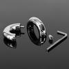 Adjustable Metal Weighted Cock Ring - Men's Erotic Exercise Restraint Accessory