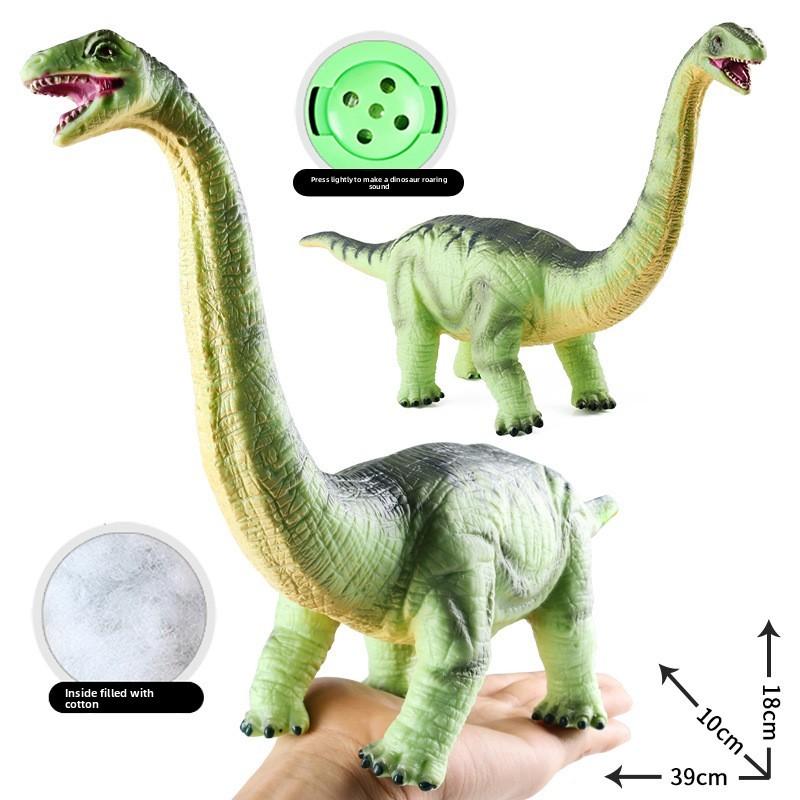 Silicone Dinosaur Soft Model For Kids Collectible Fun Educational Play Gift