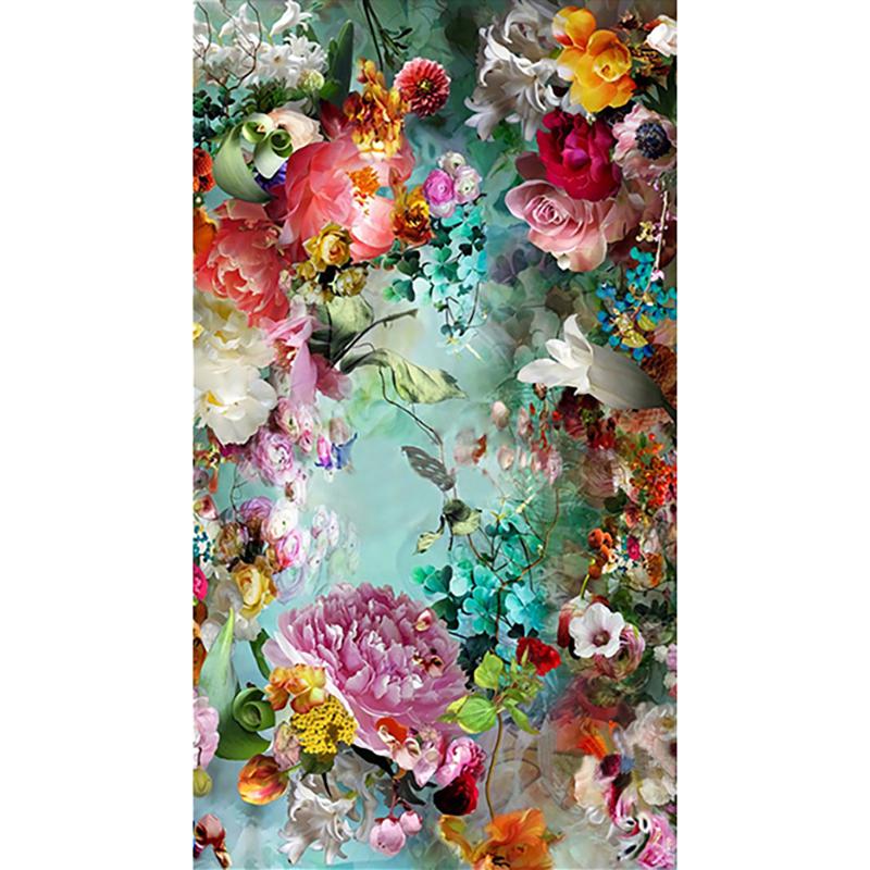 

5D DIY Цветок Алмазная картина Набор Полный дрель Алмазная вышивка Стена Современное искусство Вышивка крестиком Гостиная Спальня Декор Картина 60x120CM