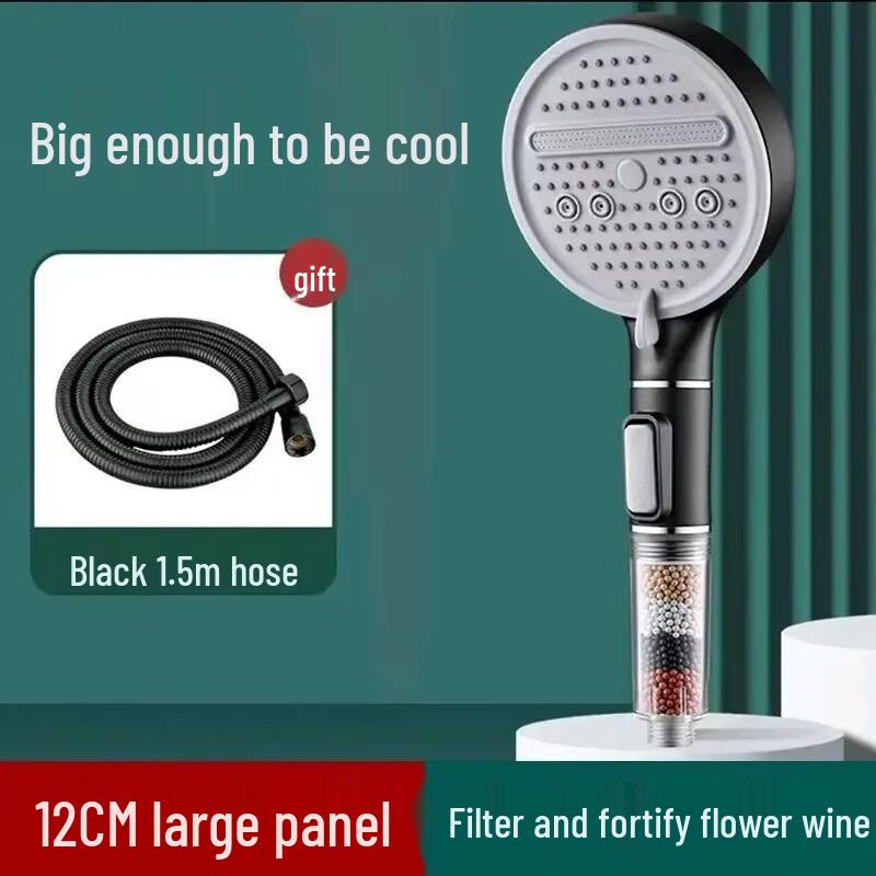 Miling Pressurized Filtration Handheld Shower Head