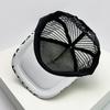 Men And Women With Printed Pattern Cartoon Baseball Caps Air Permeable Sun Protection All-Match Korean Style Hip Hop Half Mesh Hats Ins Trend