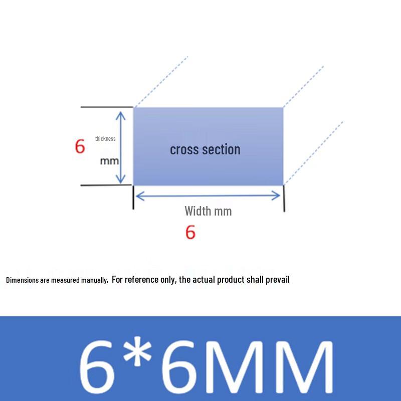 Food Grade Silicone Square Sealing Strip