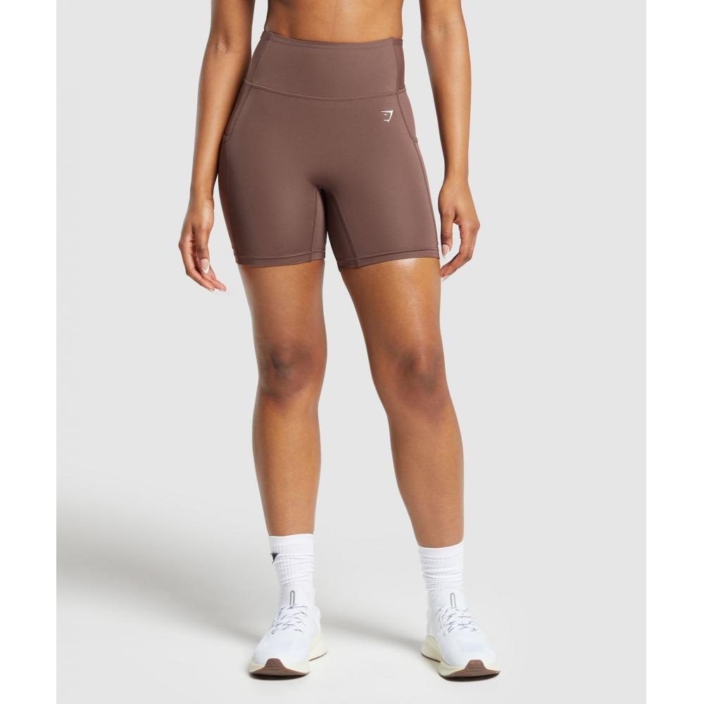 Gymshark Pocket Shorts Soft Brown B4a8w Nbzv
