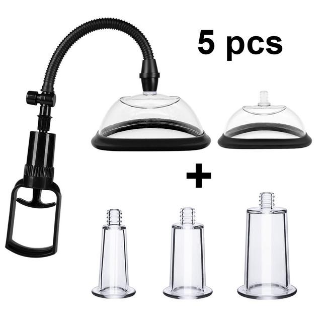 Nipple Stimulator Enlarge Vacuum Pump Breast Massage Pussy Pump Vagina Clitoris Sucker Women's Accessories Sex Toys For Women 18