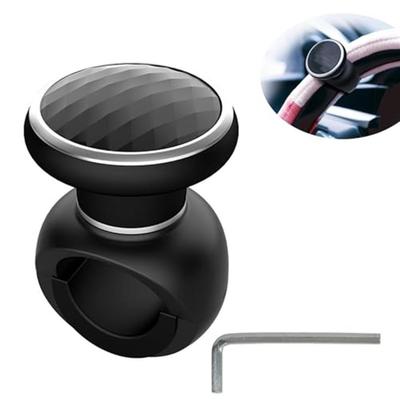 Pommeau de Volant en Silicone Premium pour une Conduite Confortable Noir