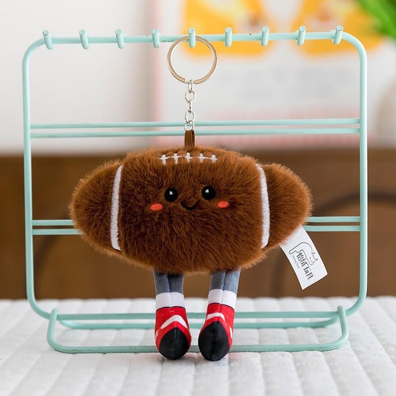 Plush Sports Ball Toy With Pp Cotton Filling For Kids And Collectors